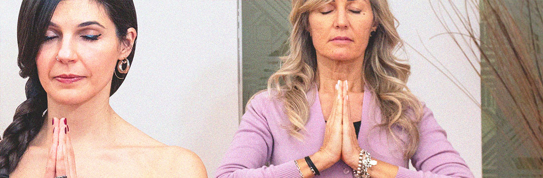 Dettaglio lezione individuale di yoga